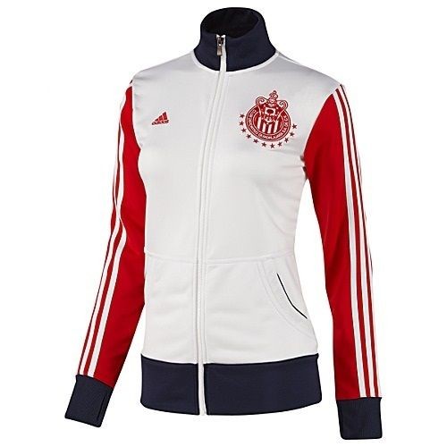 ADIDAS CHIVAS DE GUADALAJARA WOMENS TRACK TOP 2012/13 MEXICO.