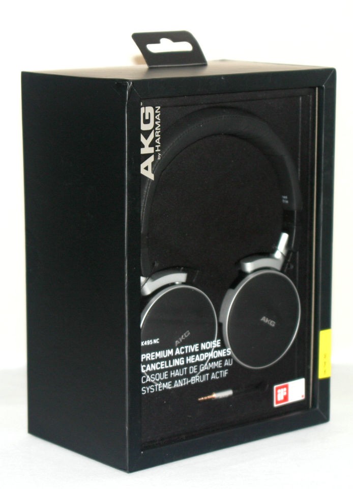 AKG   K495NC Over the Ear Headphones   NEW NIB