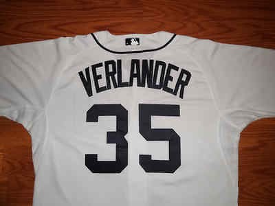 JUSTIN VERLANDER DETROIT TIGERS MLB JERSEY SIZE 60 4XL