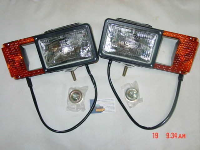 Boss plow lights MSC03747 Arrow snowplow light kit RT3 RT2 Ford Chevy 