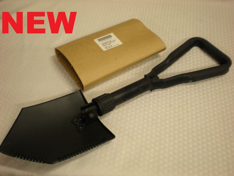   TOOL. FOLDING HAND SHOVEL *NEW* E TOOL *US Military Surplus