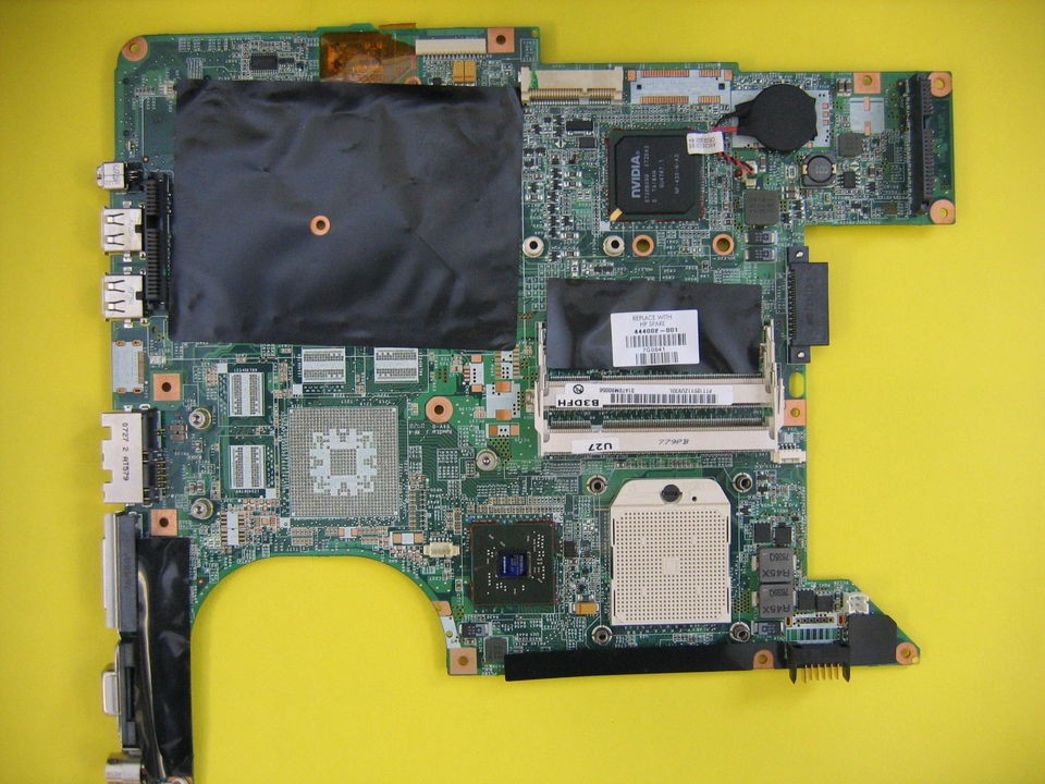   and Working Hewlett Packar​d 444002 001 Pavilion DV9000 Motherboard