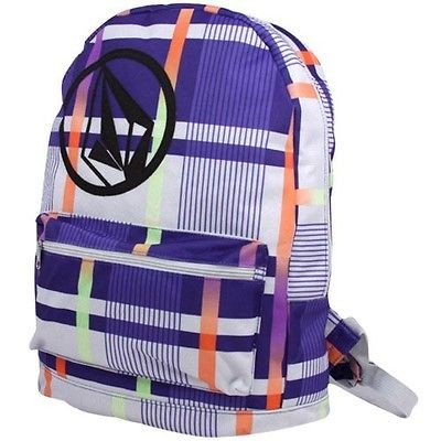 Volcom Messaround Party Monster Blue Juniors Backpack