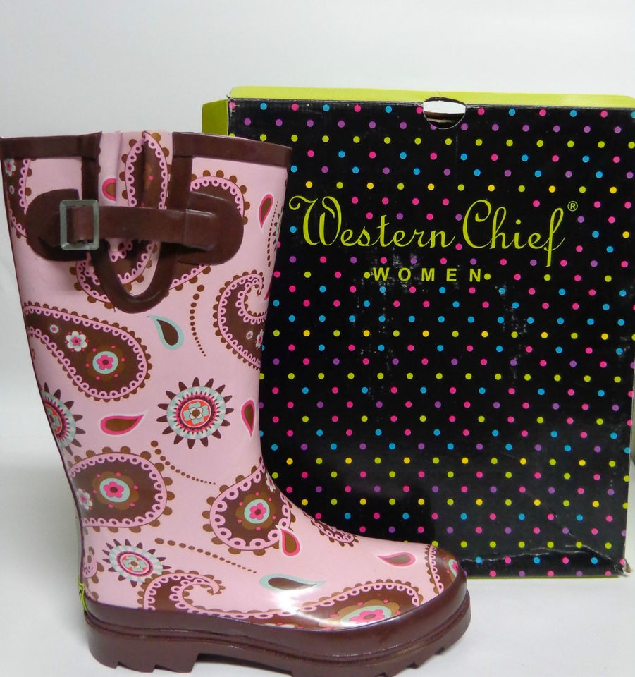 Western Chief Paisley Punch Rainboots #49946