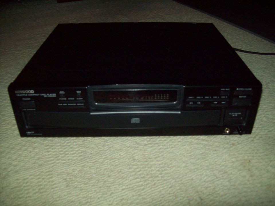 KENWOOD DP R5060 MULTIPLE (5) DISC CD PLAYER VERY GOOD WORKING 