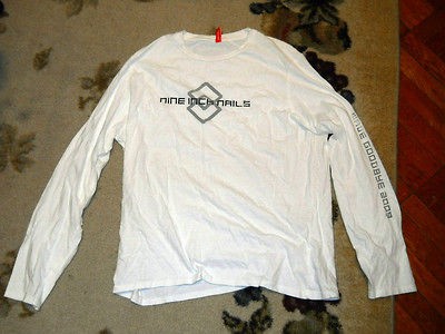 Nine Inch Nails Wave Goodbye Long Sleeve Shirt VERY RARE 2009 Tour 