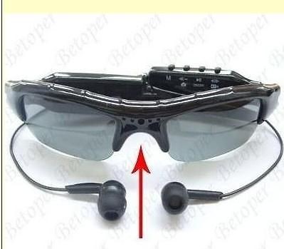   memory card +Spy Sun Glasses HD DVR Camera Video Recorder  Player