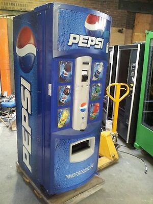 DIXIE NARCO PEPSI VENDING MACHINE FOR OUTDOOR /INDOOR