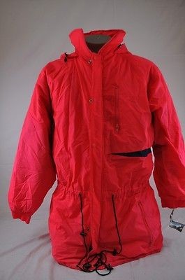   CLASSICS VINTAGE SKI JACKET NEON PINK W/BLUE INSIDE (TUB126) L