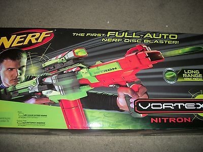 NERF Vortex Nitron Full automatic 20 disc New in box