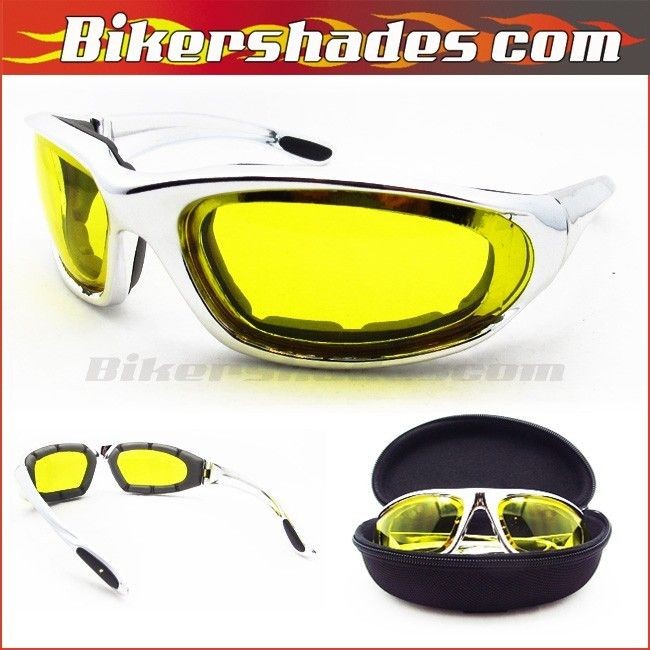   Motorcycle Transition Glasses with photochromic lenses day & night
