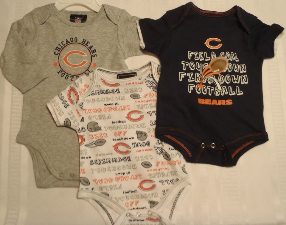 GENUINE STUFF or NFL TEAM APPAREL 0 3 3 6 6 9 Choice Chicago Bears 