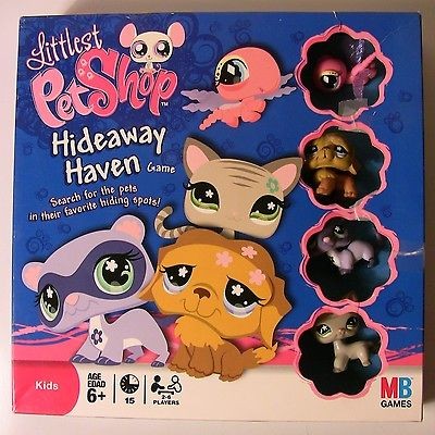 Littlest Pet Shop Heavenly Hideaway Board Game Complete Figures Milton 