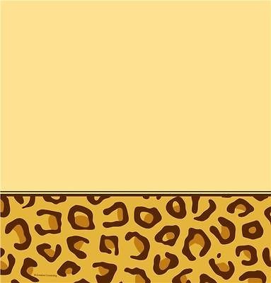 Leopard Print Party Tablecover