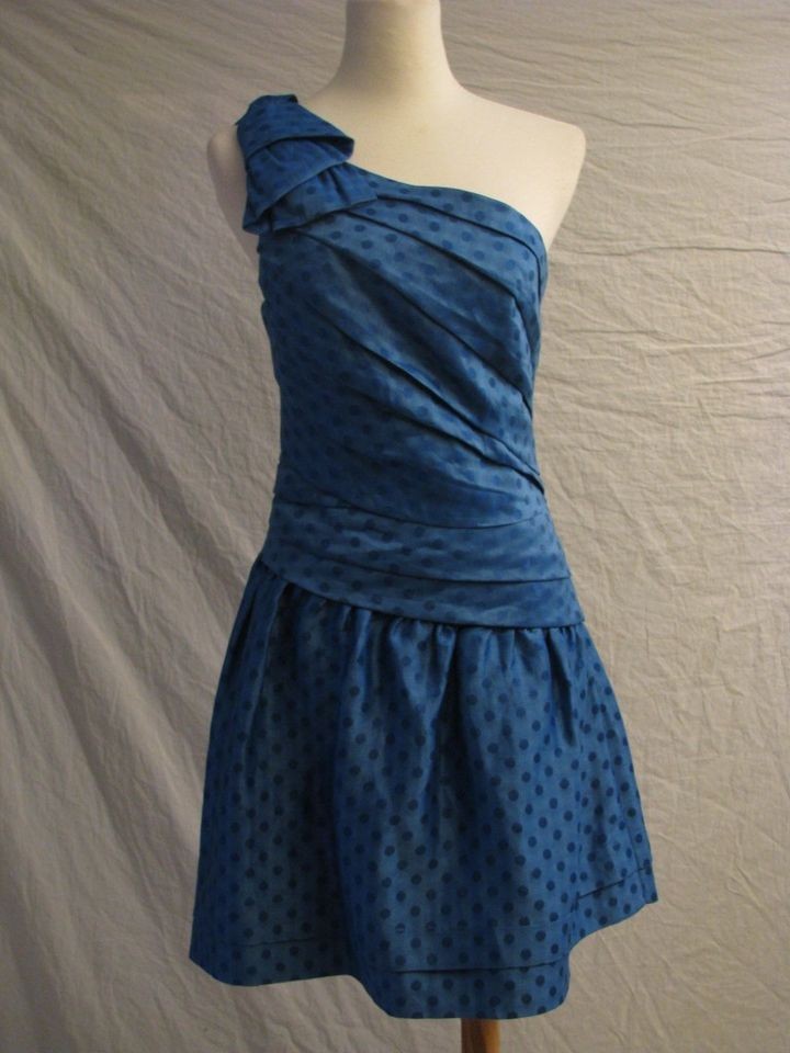 NWT Rebecca Taylor Just Havin Fun Lagoon Blue Dress 8