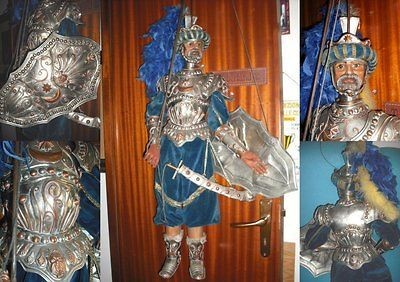 PUPO SICILIANO SICILIAN PUPPET  MARIONETTE KNIGHT PALADINO SICILIANO 