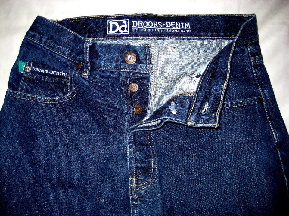 DROORS DENIM RARE VINTAGE ATLAS SKATEBOARD JEANS LN 30