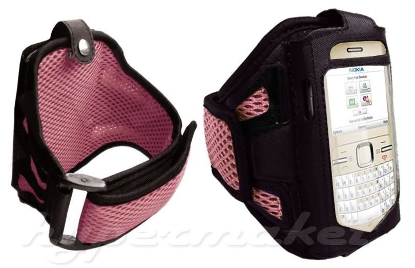   RUNNING JOGGING CYCLING ARMBAND FOR VARIOUS MOBILE PHONES WITH STRAP