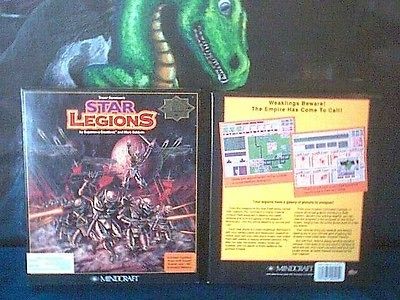 NEW * 1992 Star Legions for PC by Mindcraft sealed boxed for PC 