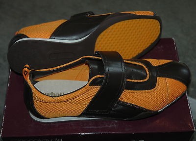 Aerosoles Whats What Sport Cake Ws Orange/Tan 8M $60 NIB