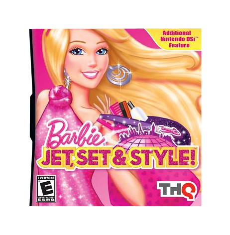 DS BARBIE JET, SET & STYLE NINTENDO LITE DSi XL BRAND NEW SEALED