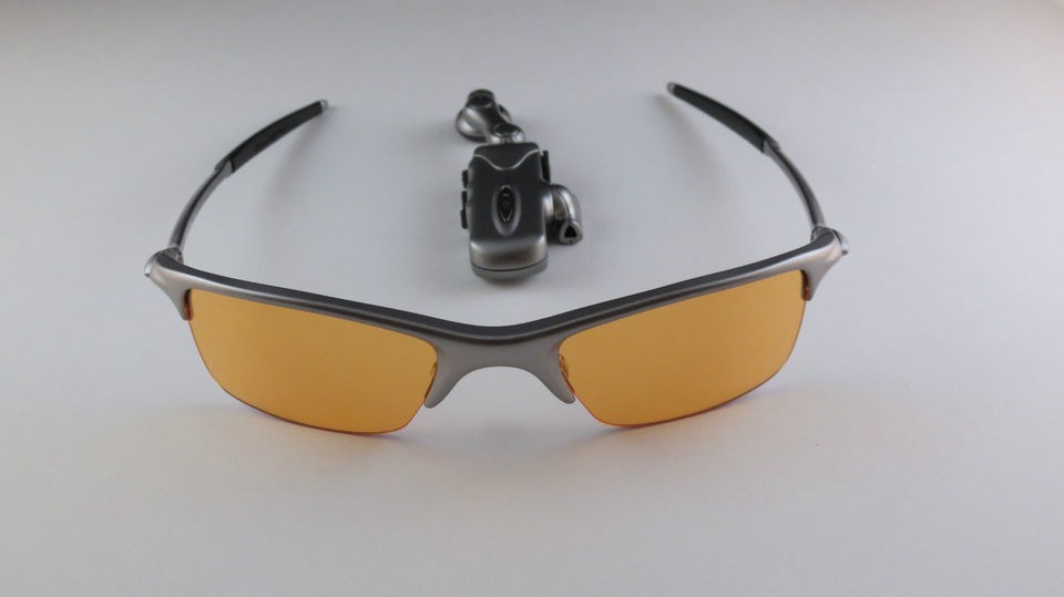 Oakley Razrwire Bluetooth Mercury Silver Persimmon NEW RARE