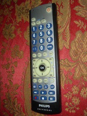 PHILIPS REMOTE CONTROL UNIT MODEL#UNIVERSA​L CL035A