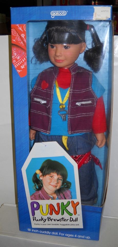 2909 NRFB Vintage Galoob 18 Punky Brewster TV Series Doll