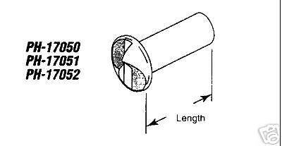 Bathroom partition One way Barrel Nut (PH 17050)