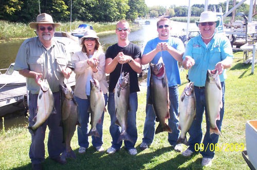 Lake Ontario Salmon Charter trip for 2013 starting July 1st