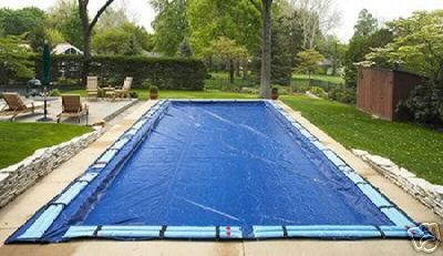 20x40 Rect Inground Pool Winter Cover 15yr &Closing Kit