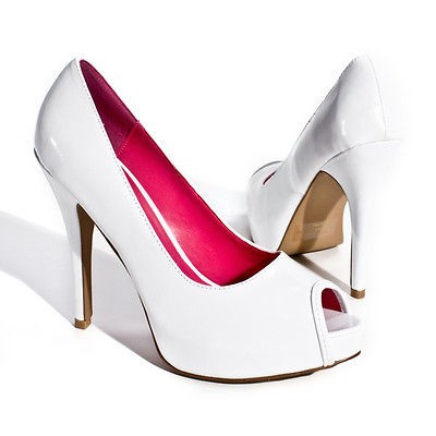   Classic High Heel Pump Stiletto Platform Peep Open Toe Party Shoes