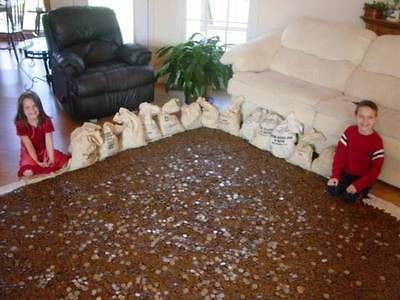 HOARD OF OLD US COINS & LINCOLN WHEAT PENNIES