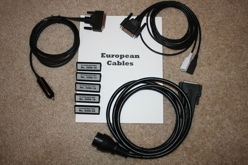 Genisys 2003 European Cable Set Kit Determinator Mentor TechForce