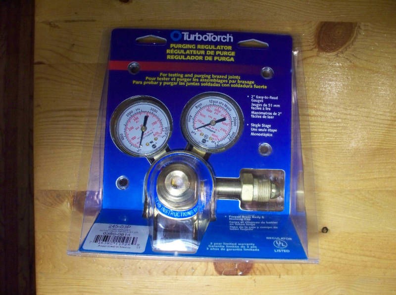 THERMADYNE TurboTorch® NITROGEN REGULATOR 0386 0814 245 03P