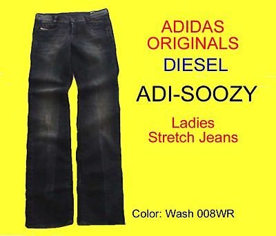 160 Ladies ADIDAS ORIGINALS Diesel ADI SOOZY JEANS 27