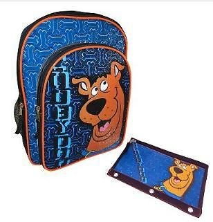 Warner Bros   Scooby Doo BACKPACK & PENCIL CASE SET