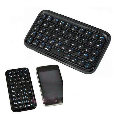   Mini Wireless Bluetooth Keyboard For iPad 2 3 iPhone 4G 4S PS3 PC PDA