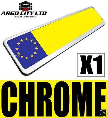 CHROME NUMBER PLATE HOLDER TOYOTA PREVIA SUPRA PICNIC