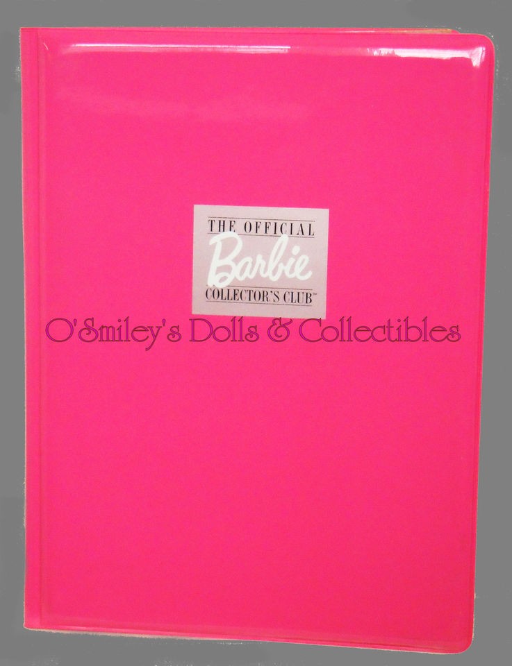   Limited Edition .75PINK FOLDER, PEN & B Logo BARBIE NOTEPAD~NEW