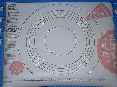 Vintage Tupperware 1992 Pastry Sheet Pizza Pie Mat Very Good Used 