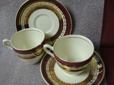   , China Dinnerware New Hampshire Pattern #2734 set 2 cup sau