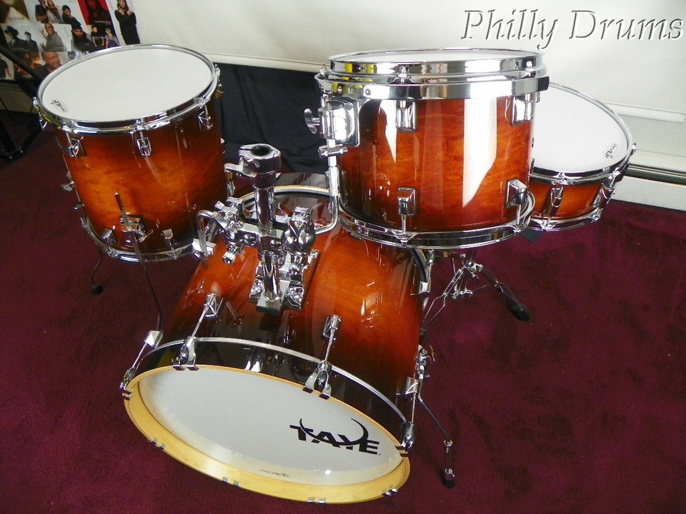 New Very Cool Taye Studio Maple Drum Kit Set SM420J SPK Java Burst