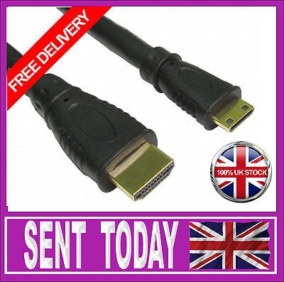   TO STANDARD HDMI V1.3 1080p GOLD Connect Cam Phone Fone   TV Plasma