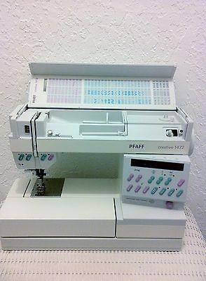 PFAFF CREATIVE 1472 COMPUTERIZED SEWING/EMBROID​ERY MACHINE LNC 