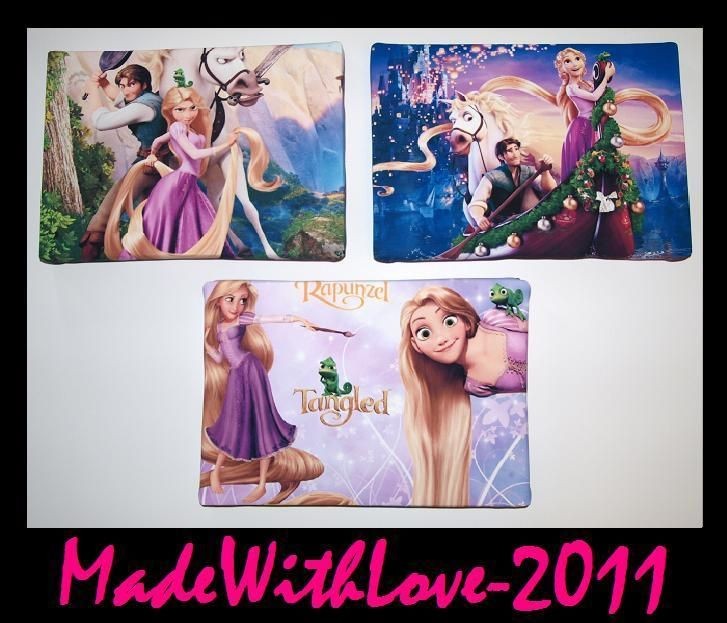 Tangled Rapunzel Set of 3 Canvas Pictures Bedroom Girls