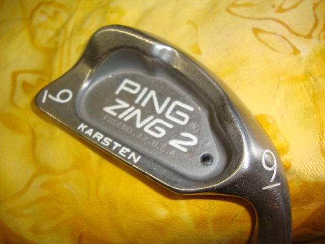 Ping Zing 2 Black Dot 2 Iron Ping Cushin JZ Regular Flex Steel Shaft