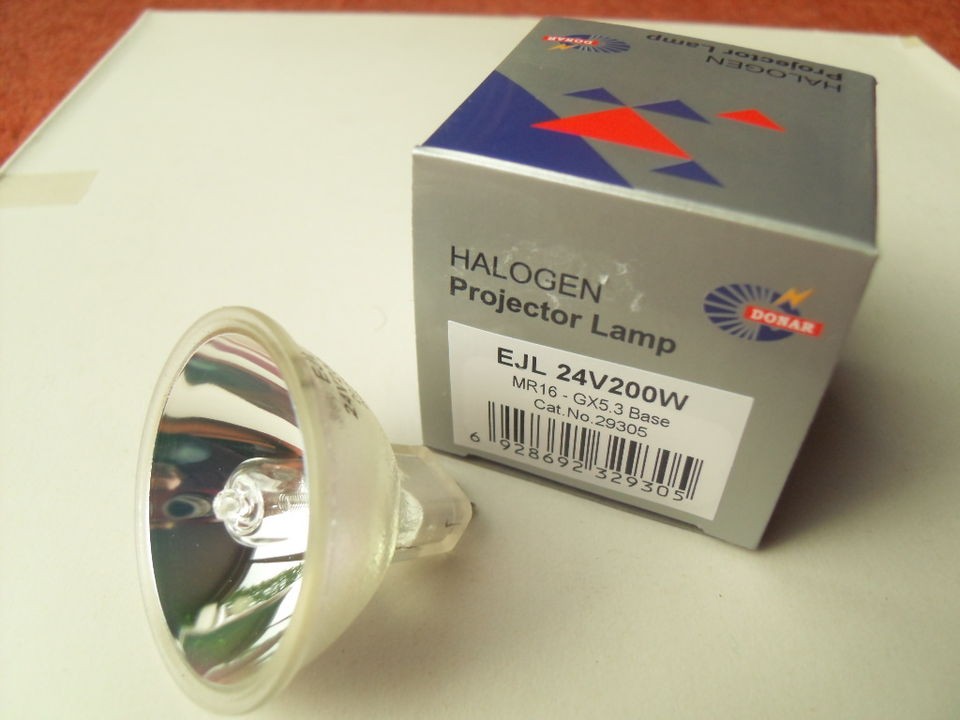 EJL 24v 200w PROJECTOR LAMP BULB for Eiki, Elf, Elmo projectors.