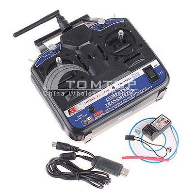 4G 6CH Radio Model RC Transmitter Receiver Plane Glid