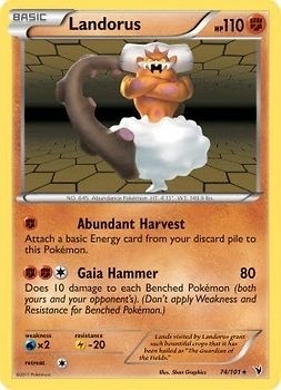 pokemon card landorus